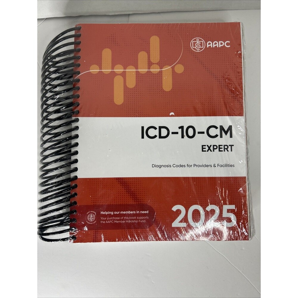 ICD-10-CM Complete Code Set 2025 - Spiral-bound, by AAPC - New